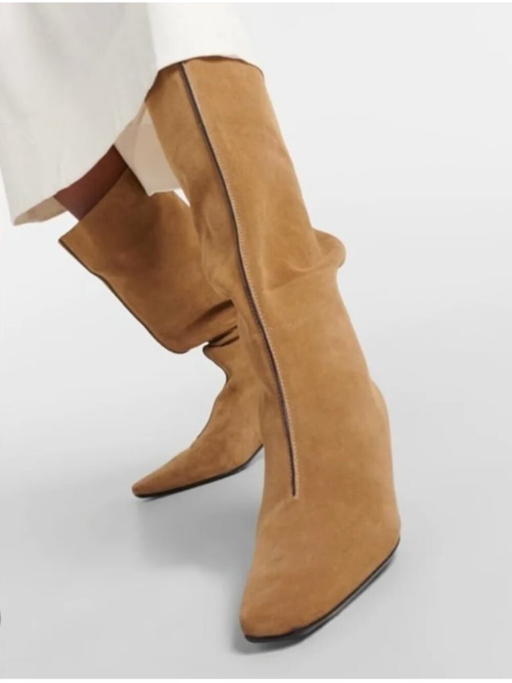 Madewell Emilie Knee High Boot - Classic Desert